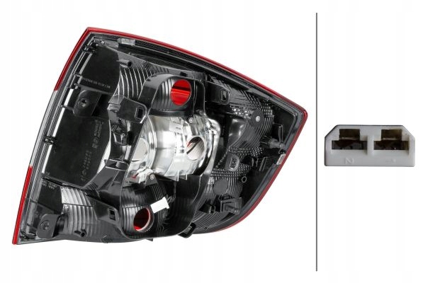 фото №2, Лампа задня 9el 354 849-031 hella skoda rapid