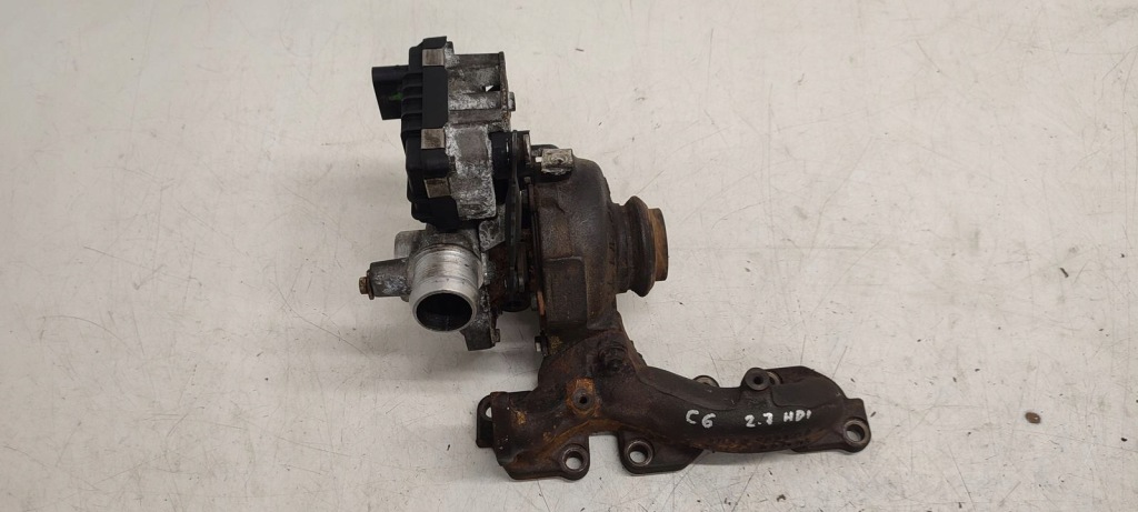 фото №1, Турбина citroën c6 td_ 4u3q6k682bk 2.7l дизель 150kw 2006