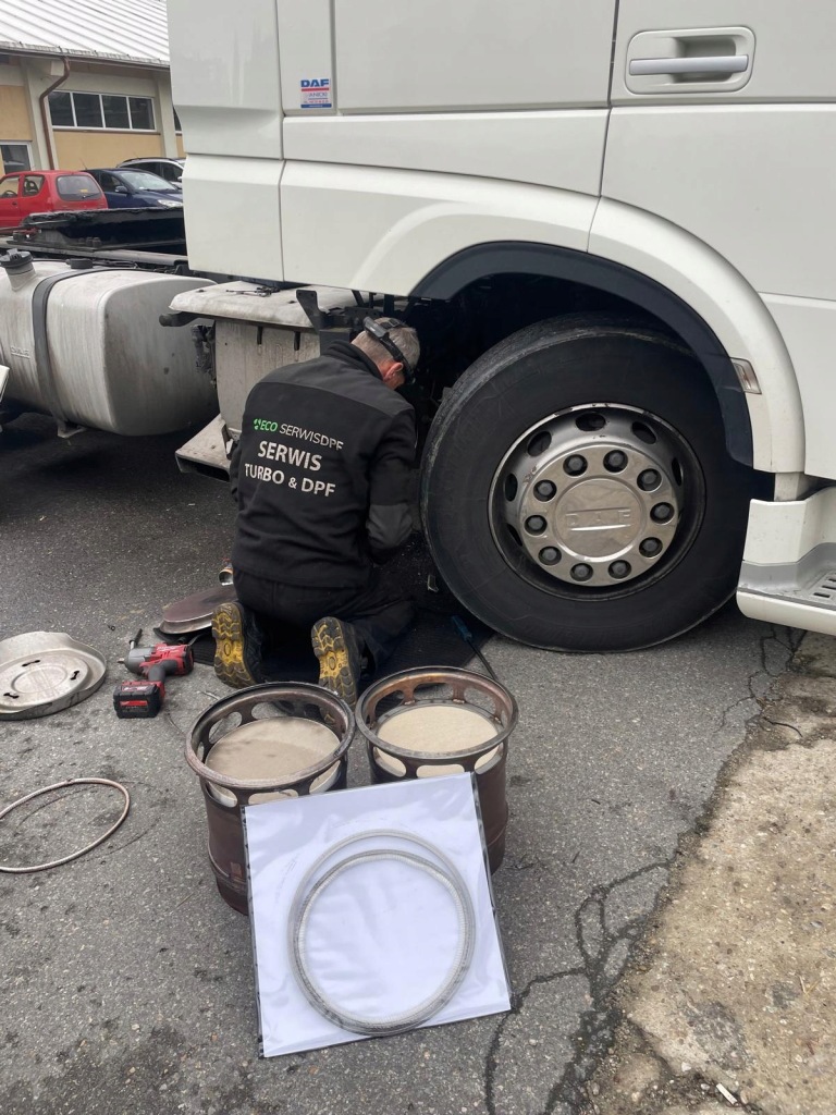 Уплотнители dpf daf 106 рестайлинг  made in европа Оригинал
