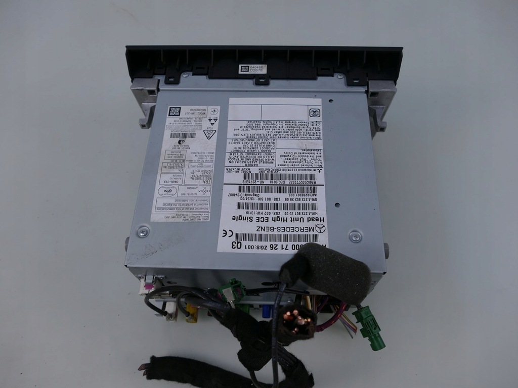 фото №12, Mercedes e-klasa w212 lift радио навигация comand c207 w207 a2129007126