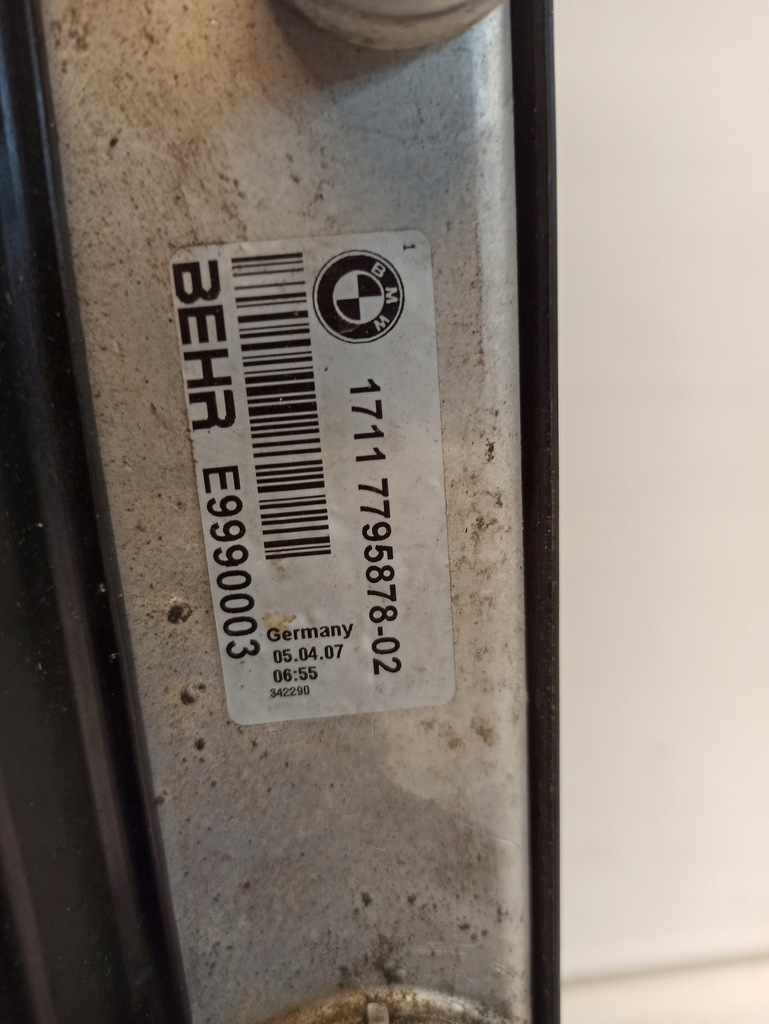 фото №9, E60 вентилятор радіатор комплектна 7801002 2.0d