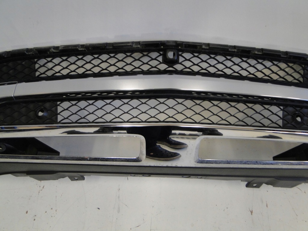 фото №8, Mercedes gls 166 x166 решітка середня нижня нижній спойлер хром