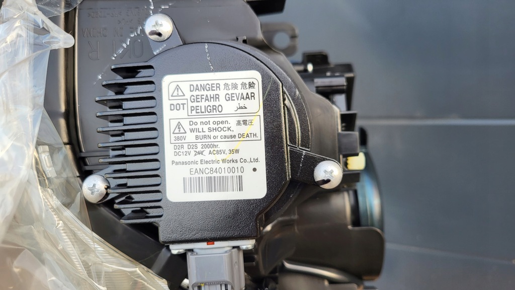 фото №12, Фара лампа правый nissan juke i lift f15 2014- ксенон nowa комплектная oe!