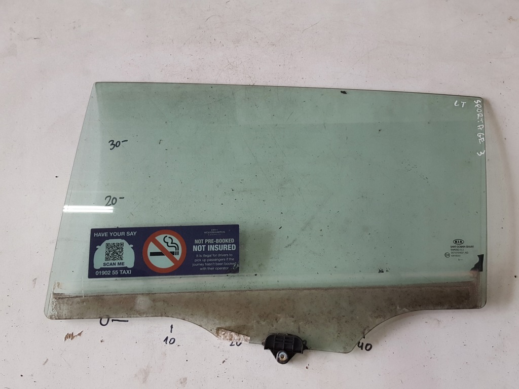 фото №1, Kia sportage 3 iii 10r скло двері ліва задня