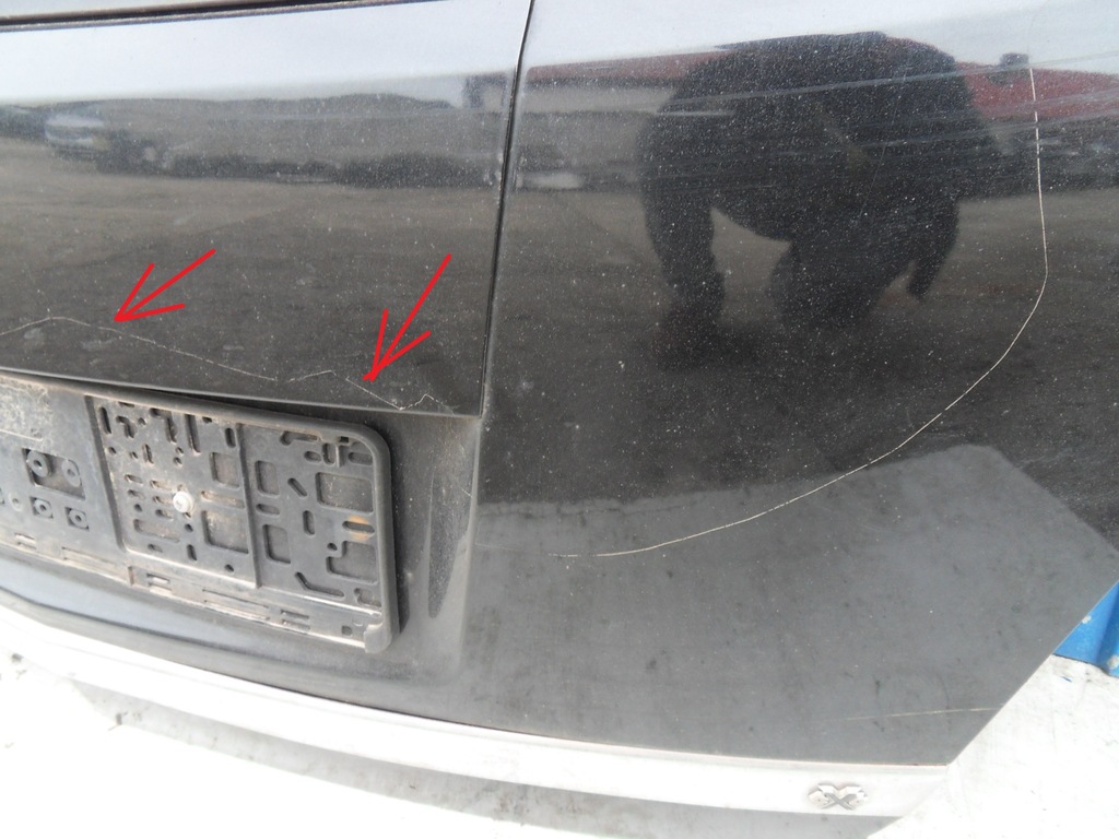 фото №9, Opel antara lift 10-15 комплектна кришка багажника задня задня gar