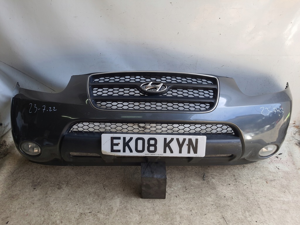 фото №1, Hyundai santa fe ii 05-09 бампер + молдинг