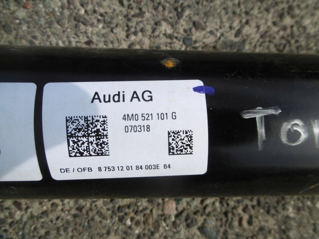 фото №5, Wał привідний 4m0521101g vw touareg iii 3.0tdi