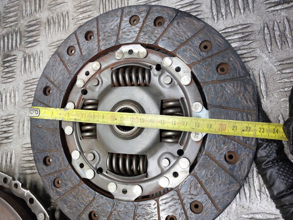 фото №10, Сцепление диск прижим колесо маховик volkswagen polo iv 1.9 tdi 037105273c