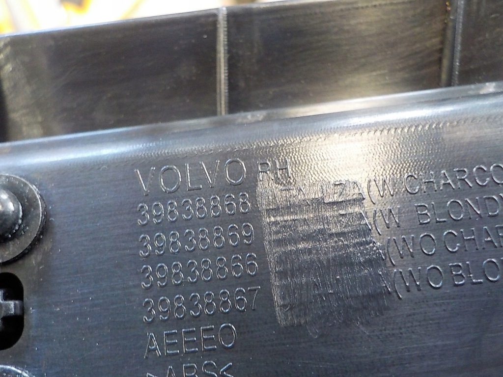 фото №6, Volvo s90 16-19 молдинг накладка порог 39838868