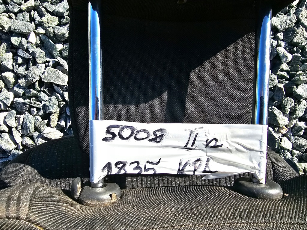 фото №12, Комплект сидений ii ряд сиденье задняя peugeot 5008 i #1835