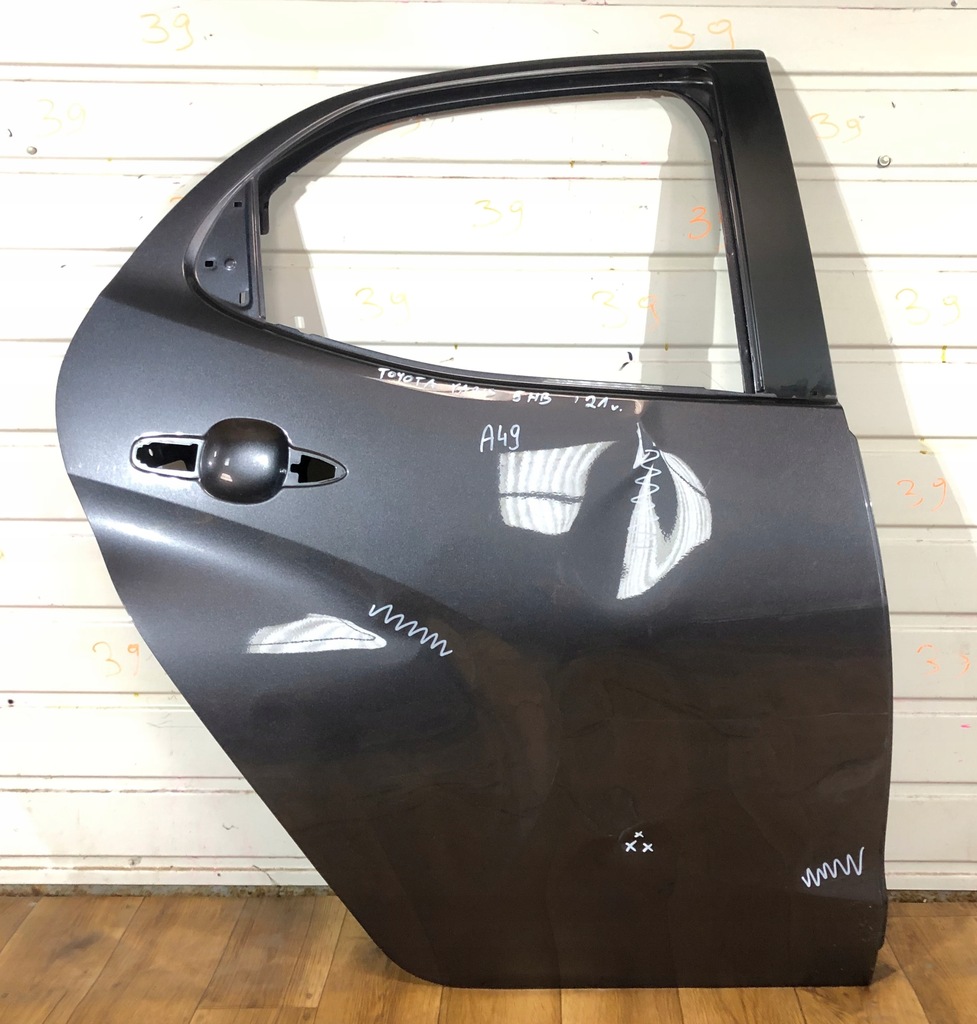фото №1, Розпродаж двері toyota yaris iv p21 2020- двері праве задні задня