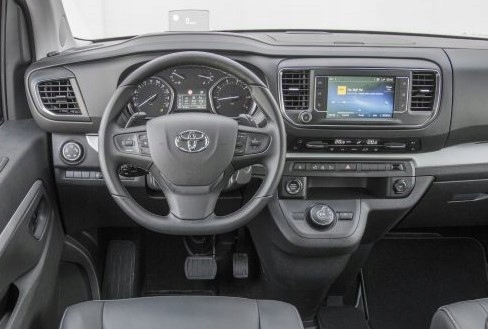 фото №1, Toyota proace verso приборная панель консоль проекционный дисплей