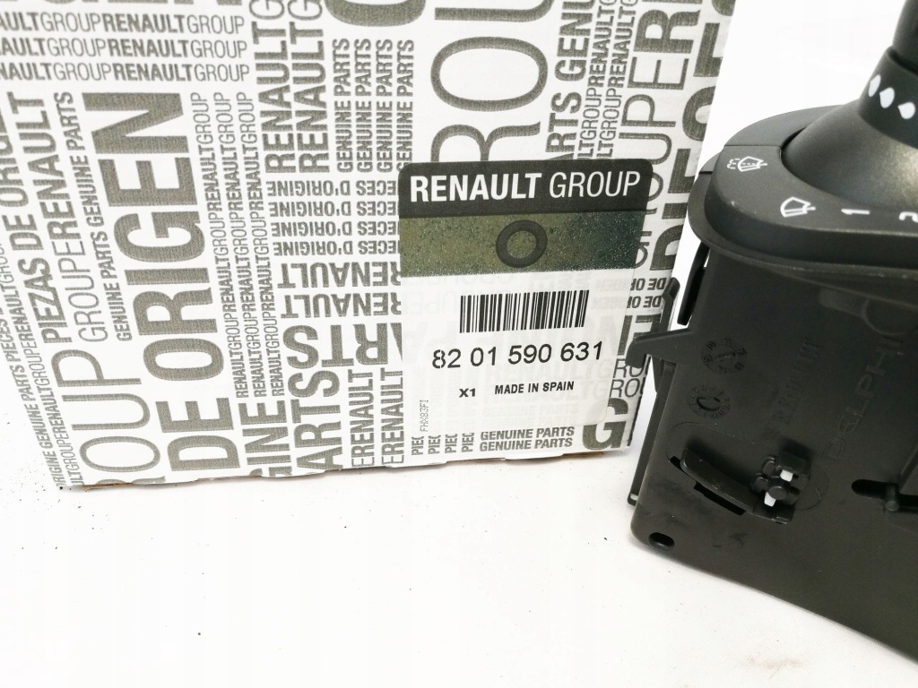 фото №2, Перемикач двірник renault clio iii 8201590631 оригінал