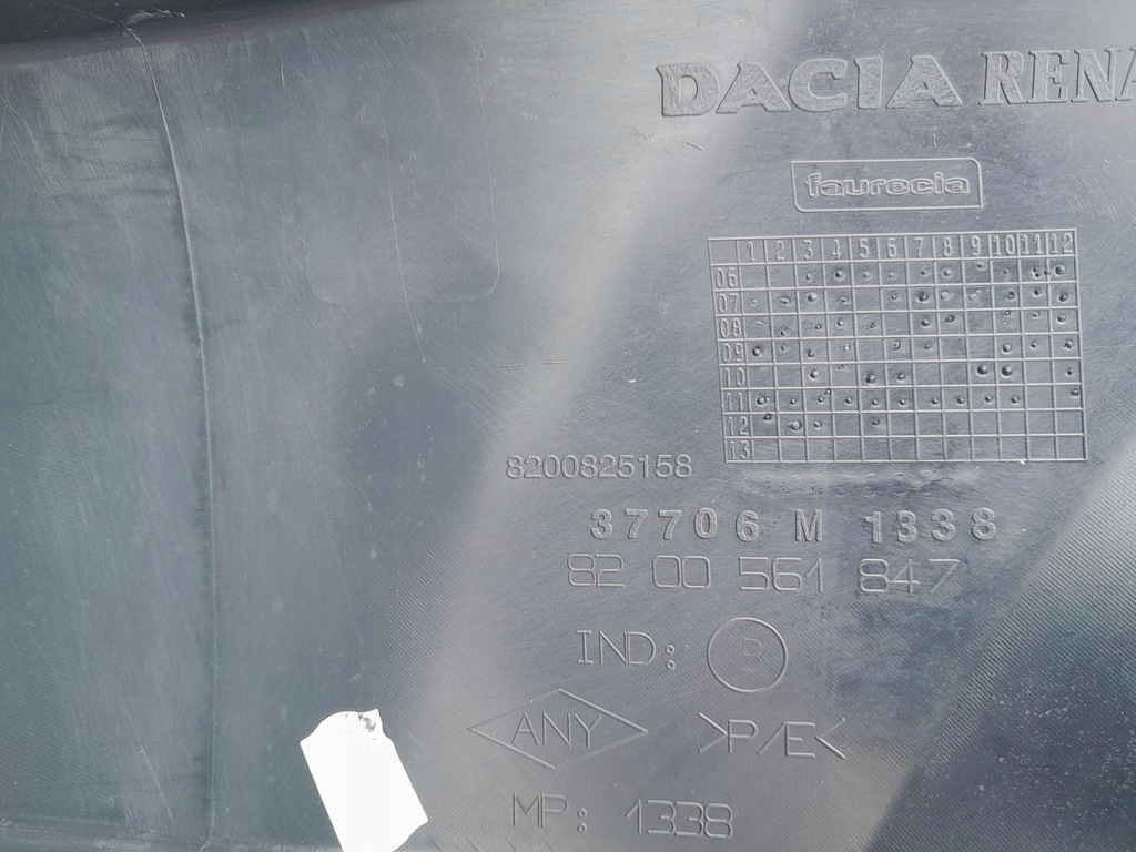 фото №8, Dacia logan i 04- бампер перед передний oryg