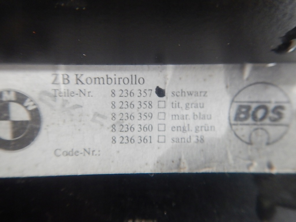 фото №9, Шторка + сітка багажника bmw 5 e39 kombi touring 8236357