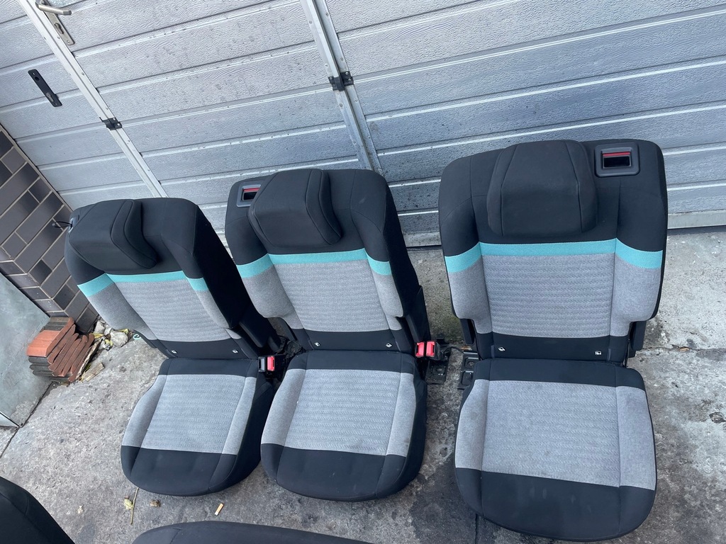 фото №9, Peugeot partner berlingo combo e сиденья сиденье обшивки комплект