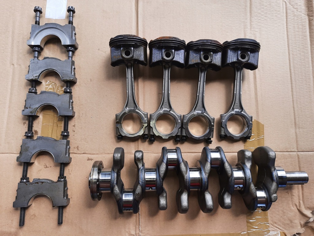 фото №1, Wał коленчатый corolla e16 1.6 a1zr-f12u