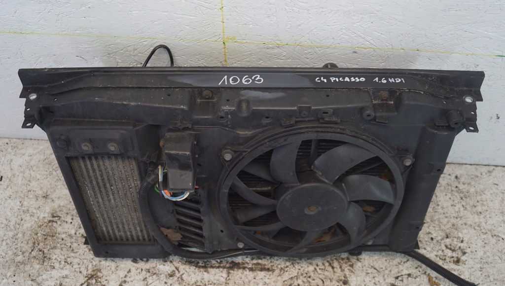 фото №7, Pas передний радиатор citroen c4 picasso 1.6 hdi