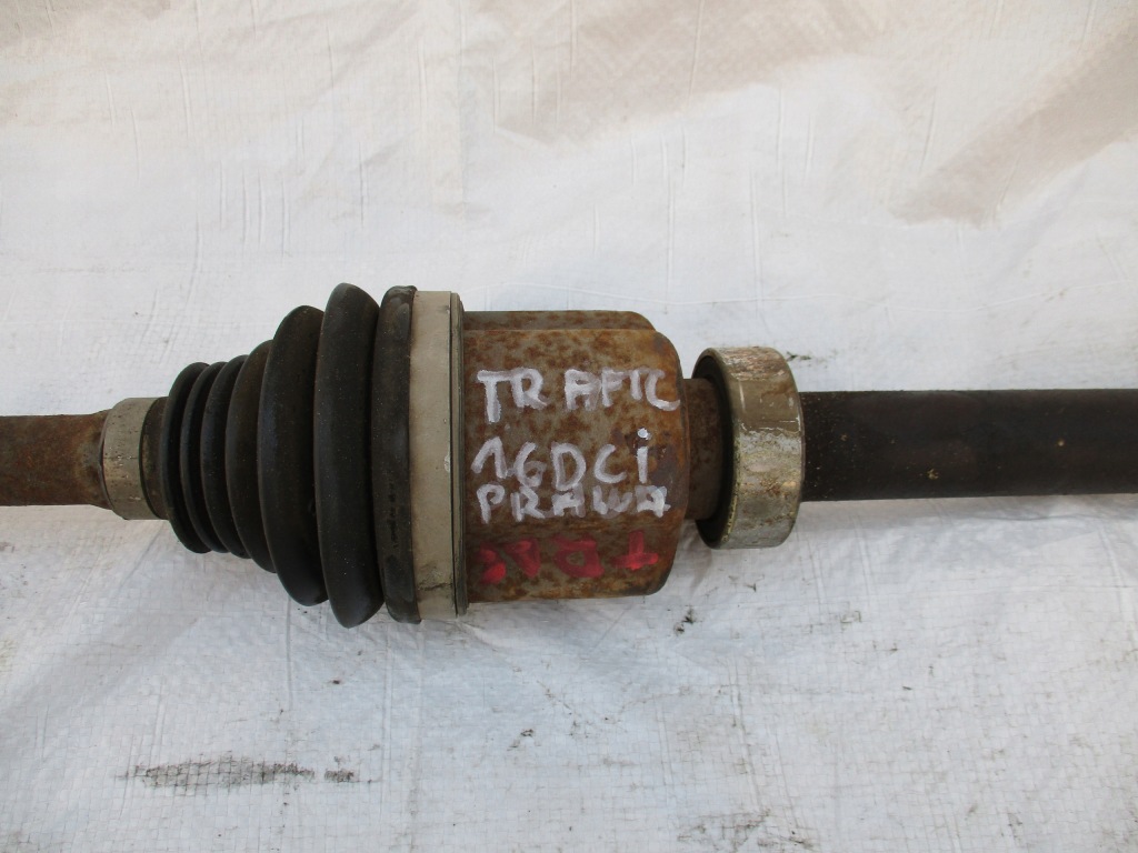 фото №4, Привідний вал права ліва перед renault trafic iii 1.6 dci