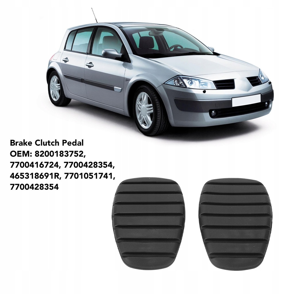 фото №6, Накладка na педаль зчеплення 8200183752 протипробуксовочна гумовий накладка na