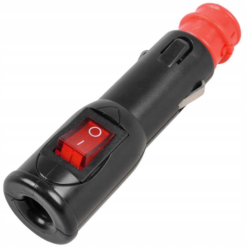 фото №6, Штекер роз'єм прикурювача з вимикач euro/din 12/24v