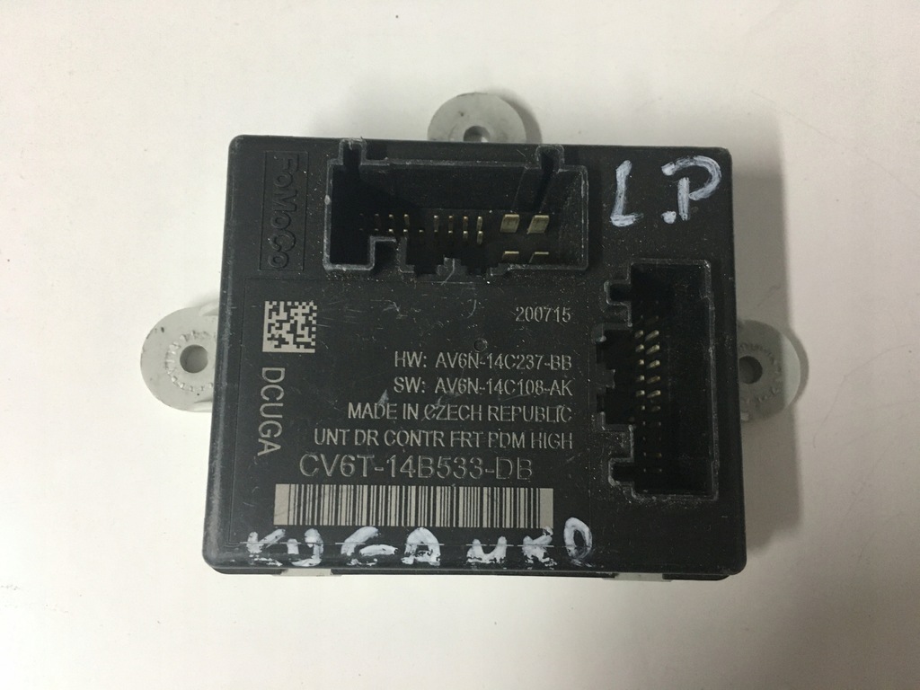 фото №1, Ford kuga mk2 модуль двері