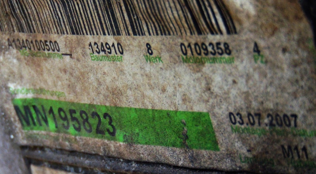 фото №10, Двигатель mitsubishi colt vi z30 2004r- 1.1 бензин mn195823 europa