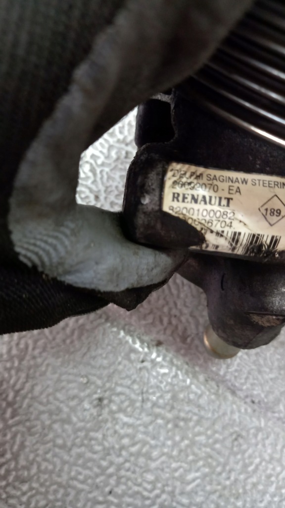 фото №3, Насос усилителя renault laguna 1.9dci 05r 8200100082