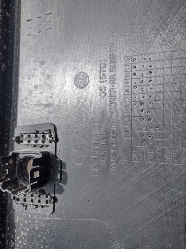 фото №10, Hyundai kona 17r .бампер задняя a137