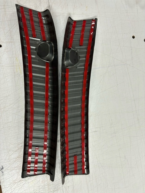 Tesvolution накладка порог багажника к tesla model y wykonana с алюминий Киев