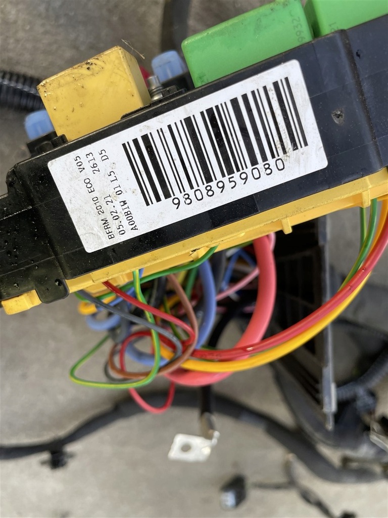 фото №11, Джгут електропроводка відсік двигуна 2.0 bluehdi peugeot expert 3 iii 20-