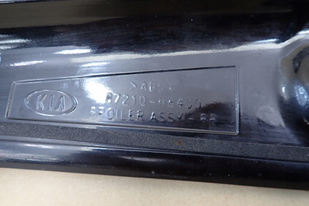 фото №10, Спойлер накладка крышки задняя багажника kia stonic 17- 87210-h8400 czarna перламутр