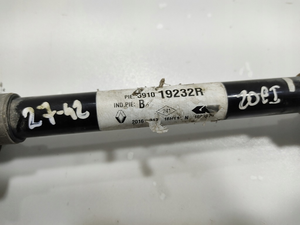 фото №6, Привідний вал ліва перед передня короткий renault zoe i 391019232r 2013-2019
