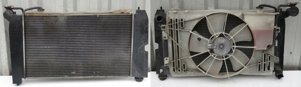 фото №1, Toyota corolla verso 1.6 радиатор wody вентилятор