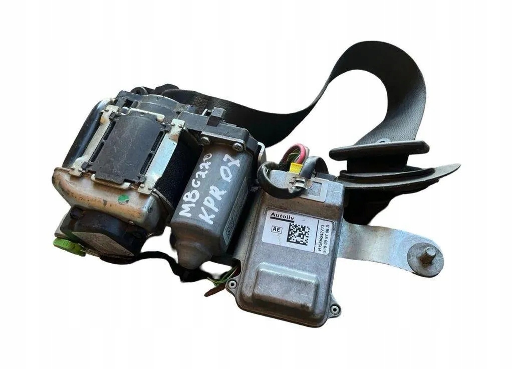 фото №7, Pas безопасности передний левый mercedes-benz c w204 607565100d 2.2l