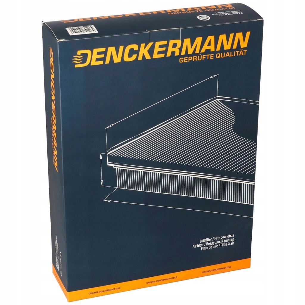 Купить Фильтр воздуха denckermann /z prefiltrem/ renault kangoo 2 1.5dci 08-
