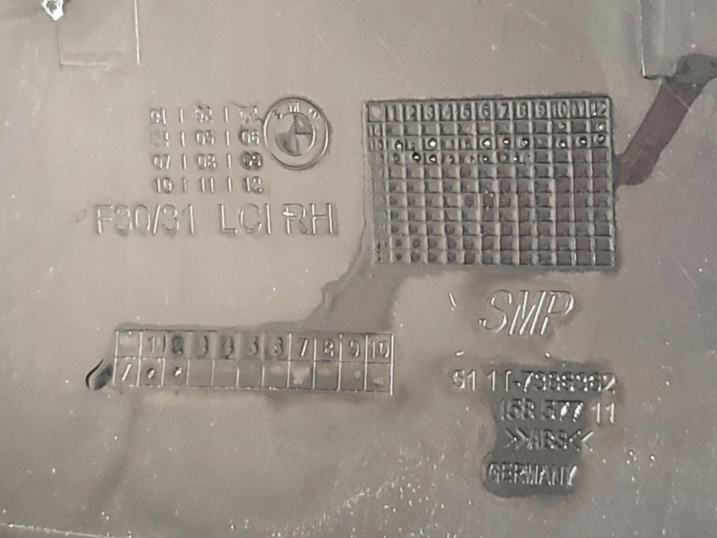 фото №7, Бампер передній перед bmw 3 f30 f31 lift lci