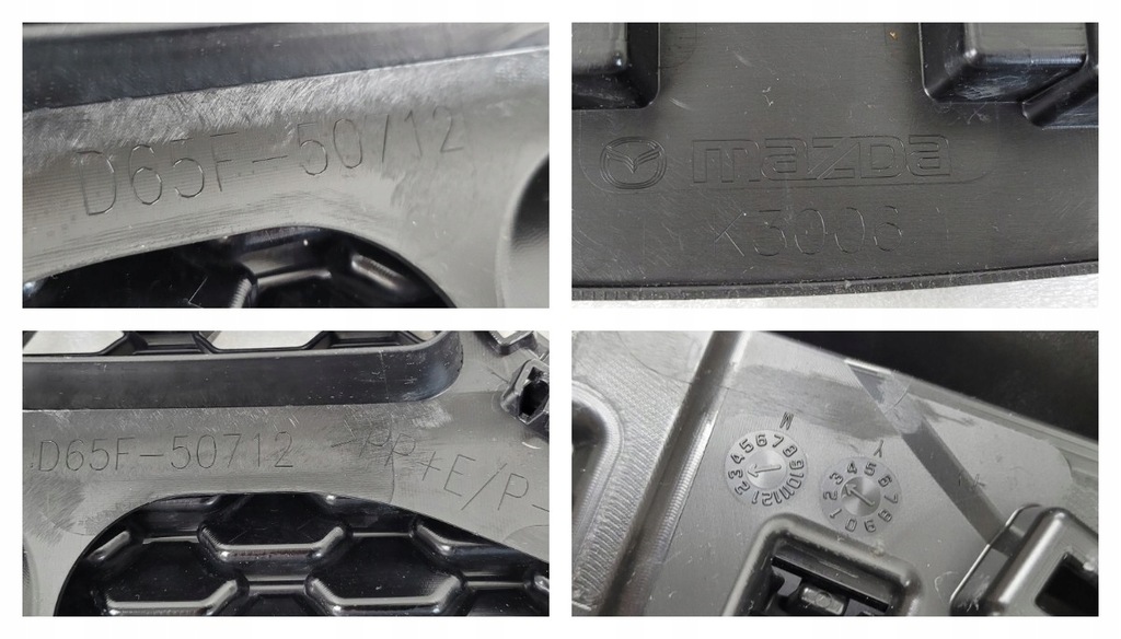 фото №16, Решётка радиатора решётка радиатора mazda 2 iii demio iv dj lift 2023- d65f-50712 d65e-50771