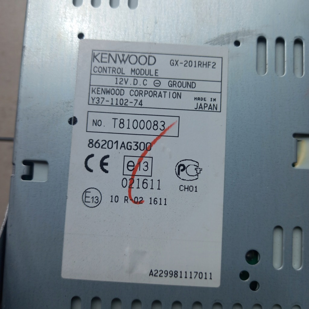 фото №2, Subaru legacy iv 03-09 радио cd gx201rhf2