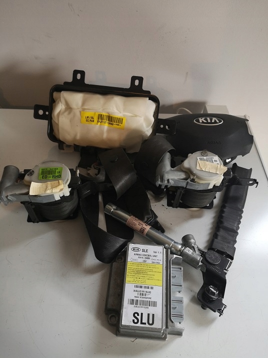 фото №1, Kia sportage iii lift подушки безпеки ремені датчик