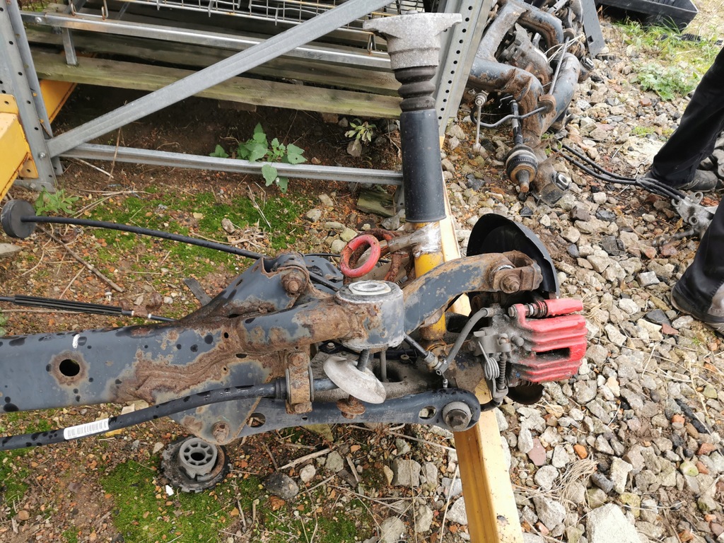 фото №4, Поворотный кулак амортизатор sport резьба audi a4 b7 exeo