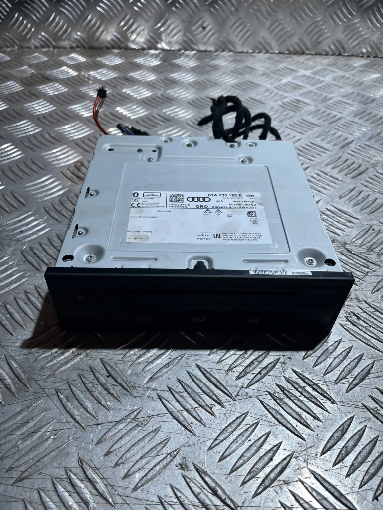 фото №1, Зчитувач карта мультимедіа audi q2 ga 16- 81a035192e