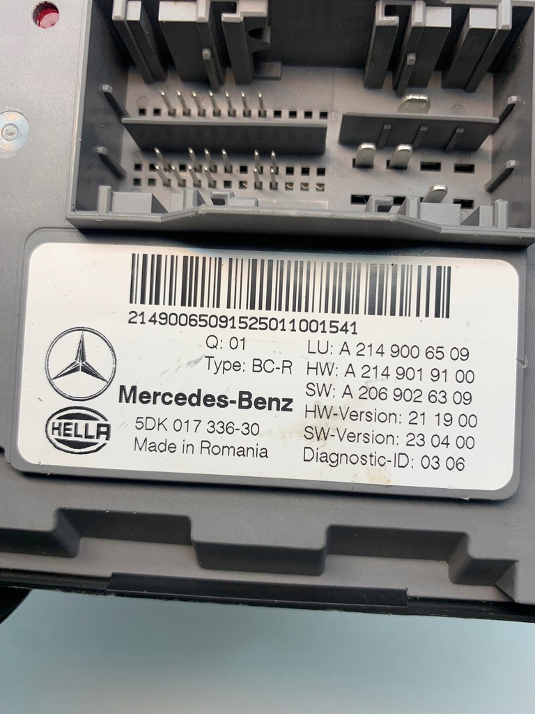 фото №10, Mercedes w214 блок управления модуль комфорта bcm a2149006509