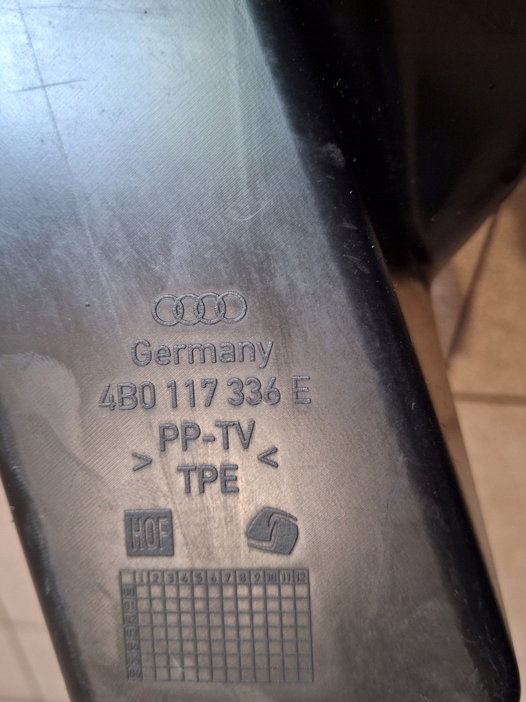 фото №7, Воздухозаборник воздуха правый audi a6 c5 2.7 bt biturbo