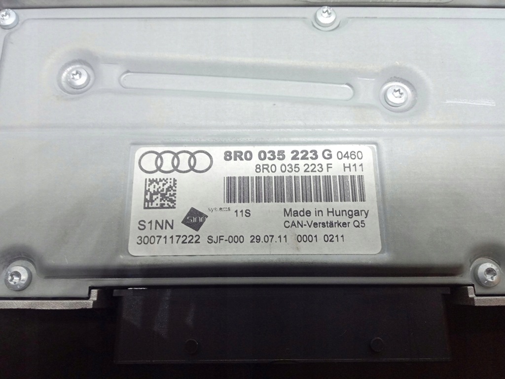 фото №7, Підсилювач радіо audi a4 b8 8r0035223g