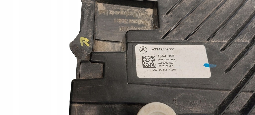фото №14, Mercedes eqe a294 w294 full led лампа передняя правая eu a2949062601