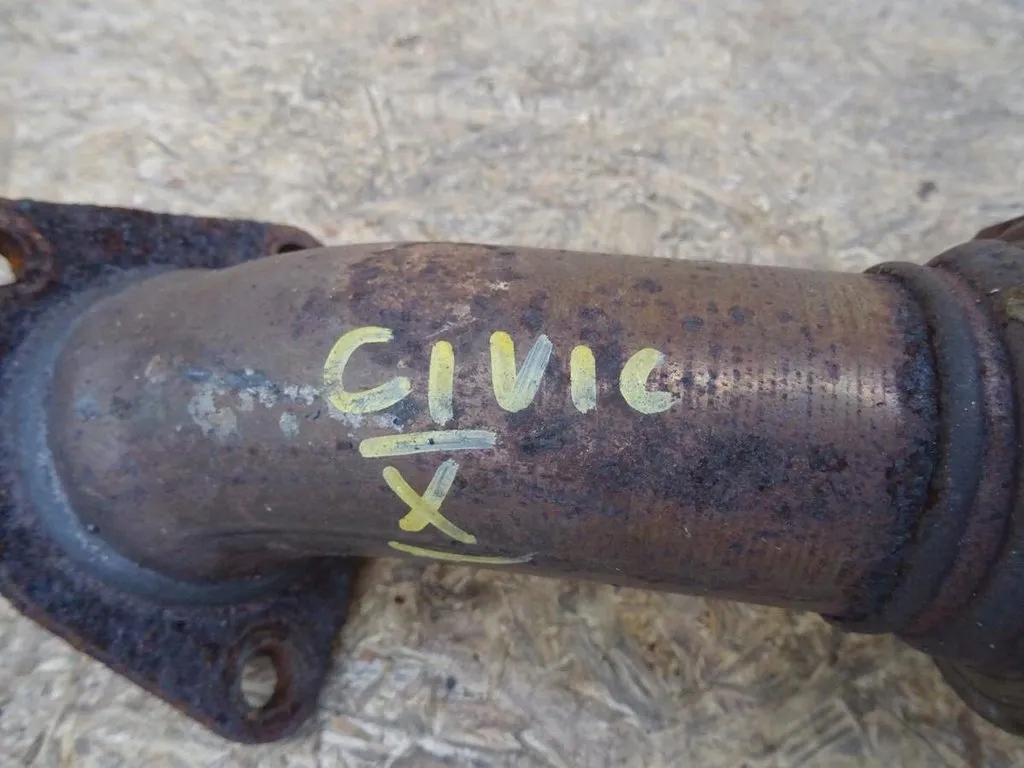 фото №2, Гаситель труба колебаний перед honda civic x
