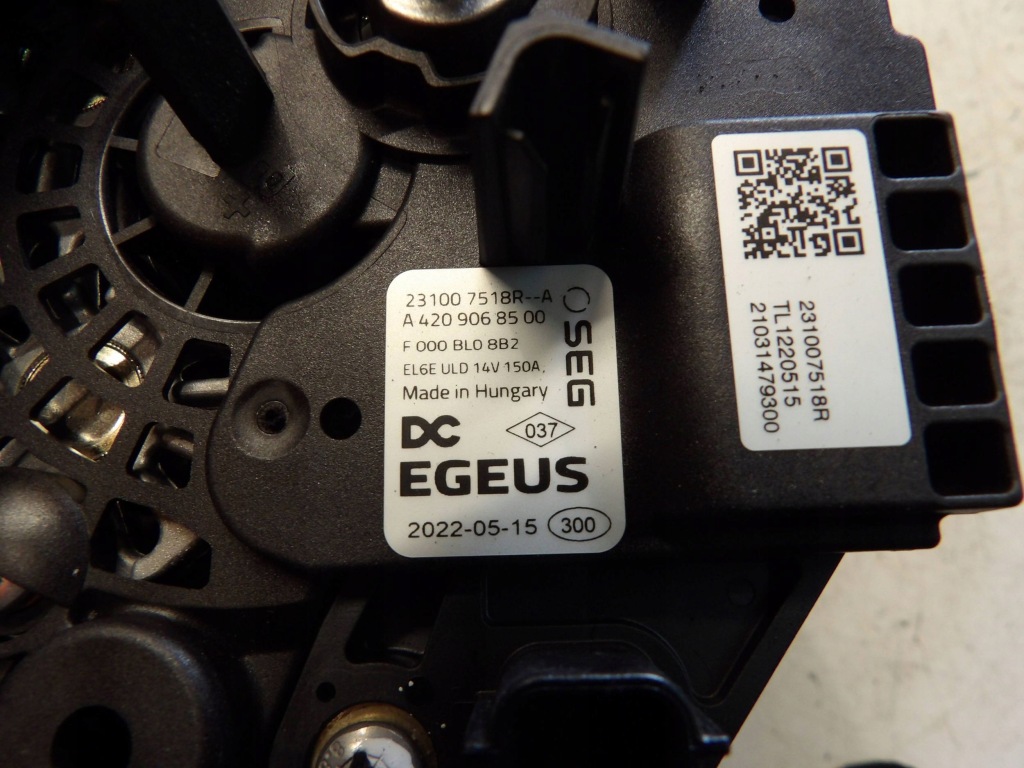 Генератор renault оригинальный номер 231007518r Цена