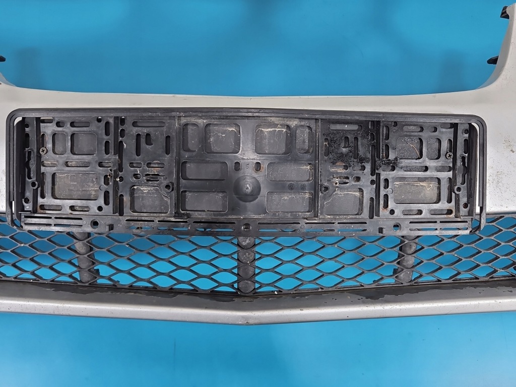 фото №9, Бампер перед mercedes w211 02-06 серебристый 744