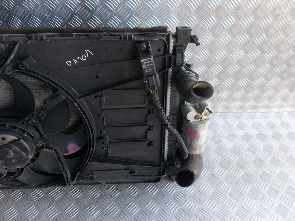 фото №5, Volvo s60 ii комплект радіатор вентилятор 2.0d 10-